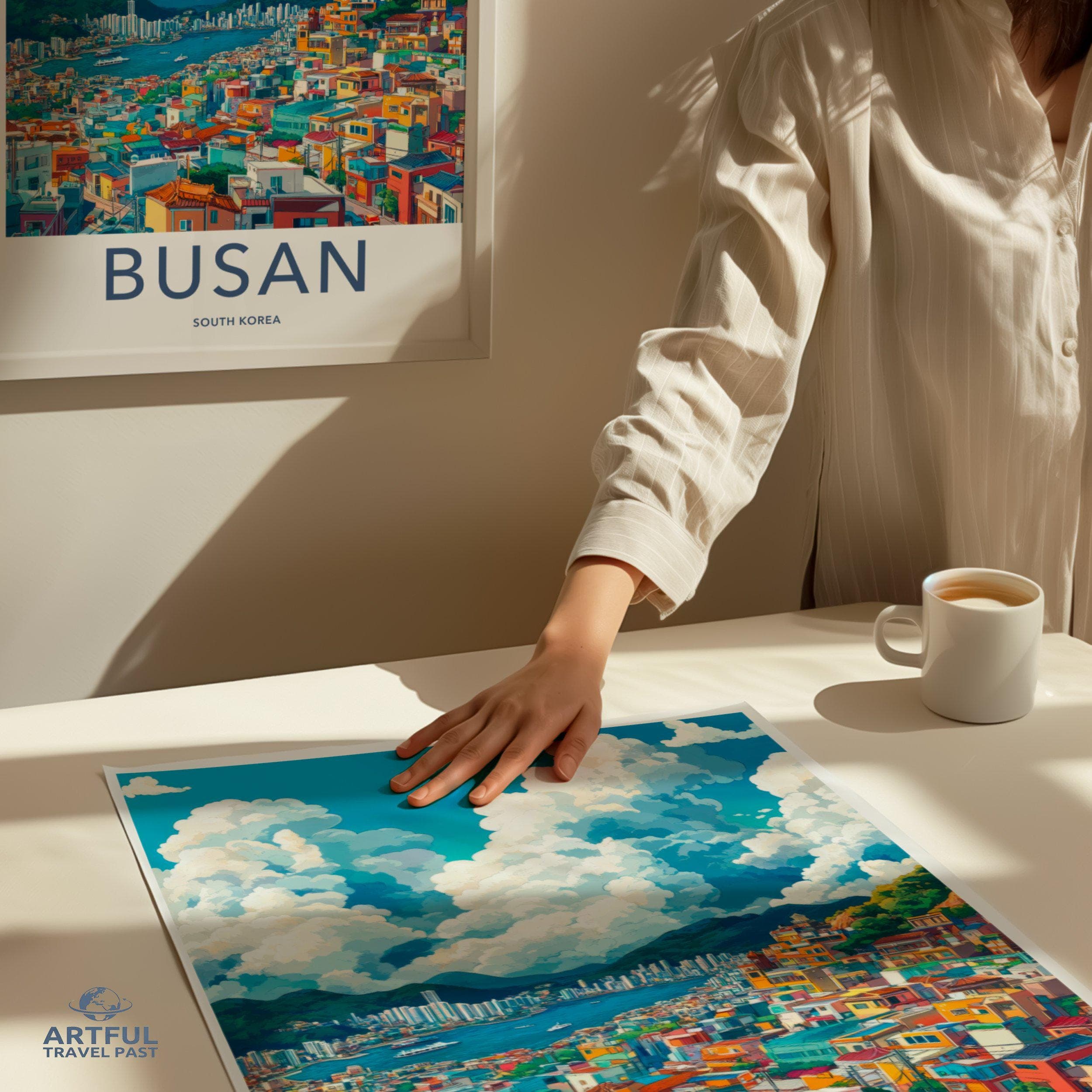 Busan Poster - South Korea Wall Art