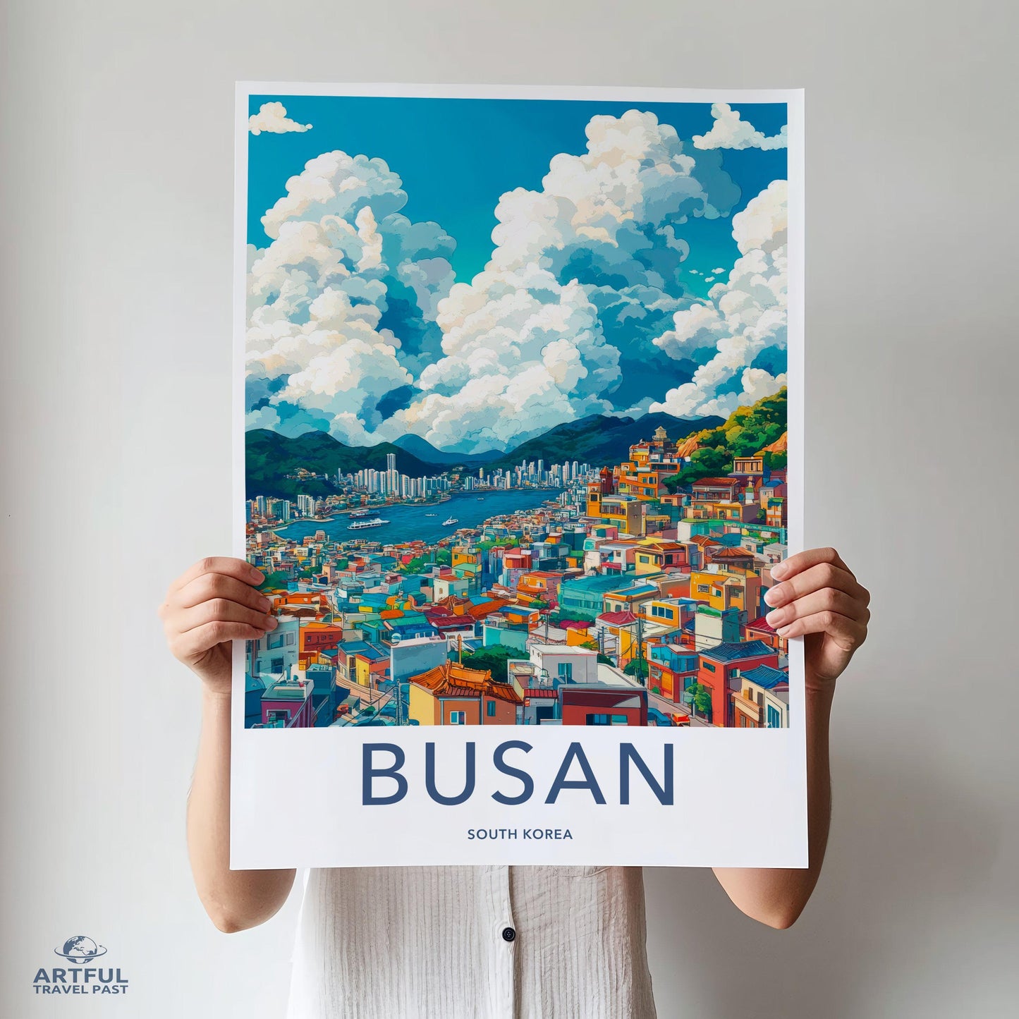 Busan Poster - South Korea Wall Art