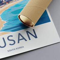 Busan Poster - South Korea Wall Art