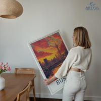 Busan Poster - South Korea Wall Art