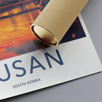 Busan Poster - South Korea Wall Art