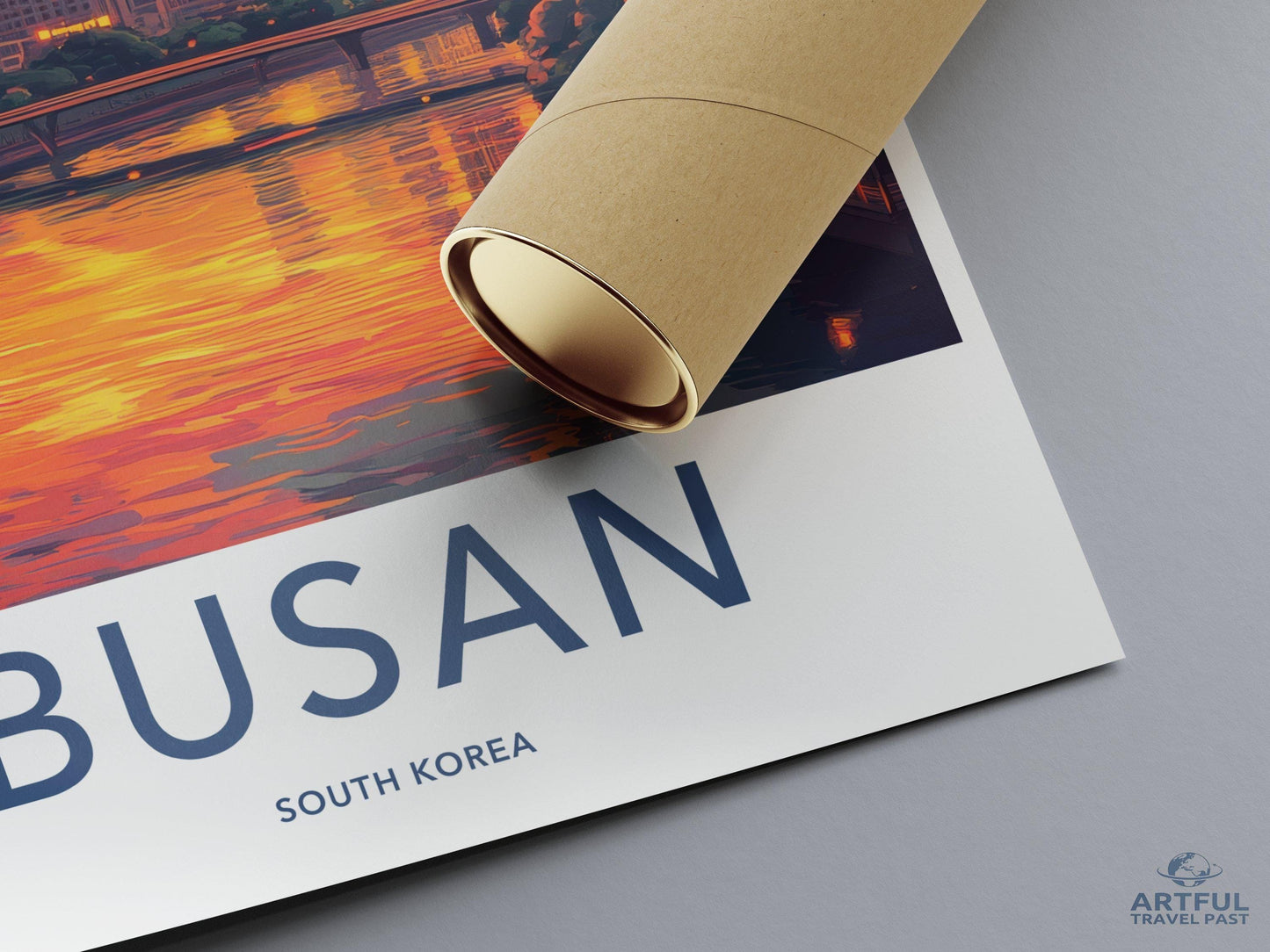 Busan Poster - South Korea Wall Art