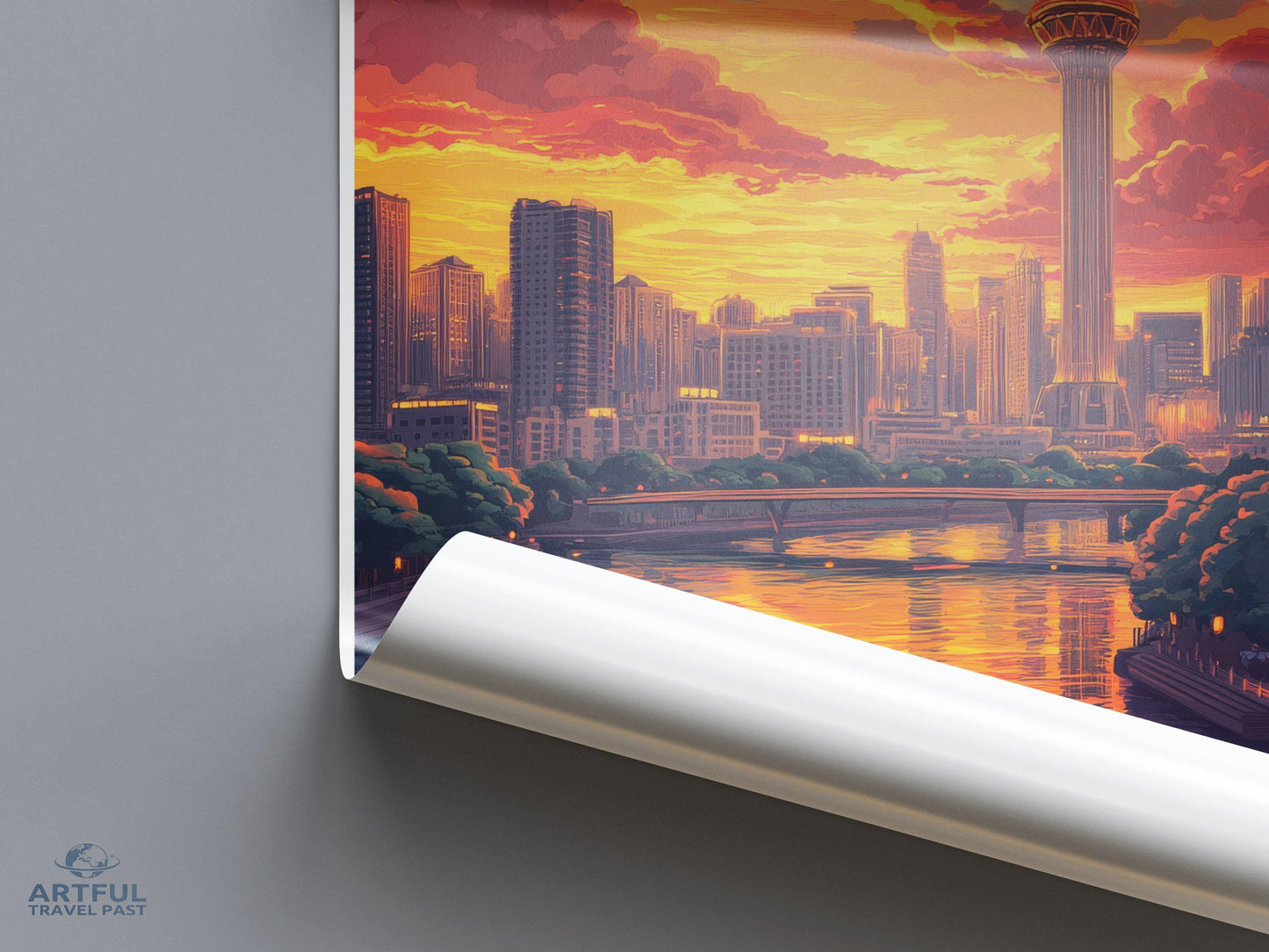 Busan Poster - South Korea Wall Art