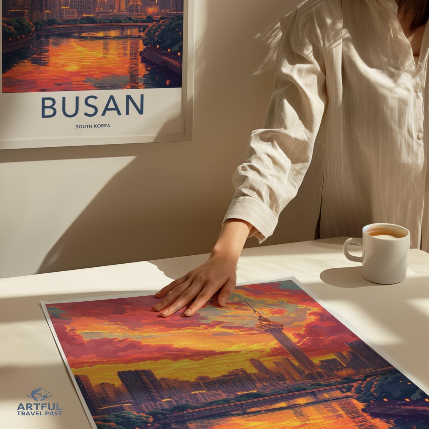 Busan Poster - South Korea Wall Art