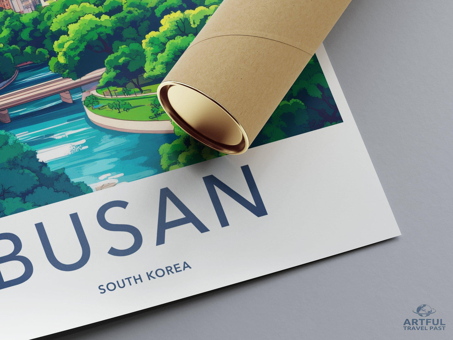Busan Poster - South Korea Wall Art