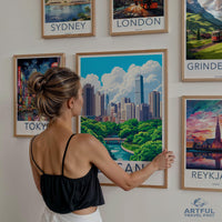 Busan Poster - South Korea Wall Art