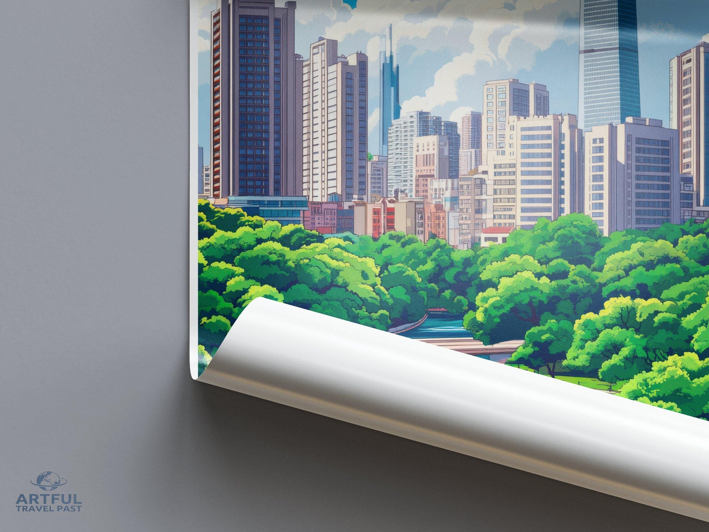 Busan Poster - South Korea Wall Art