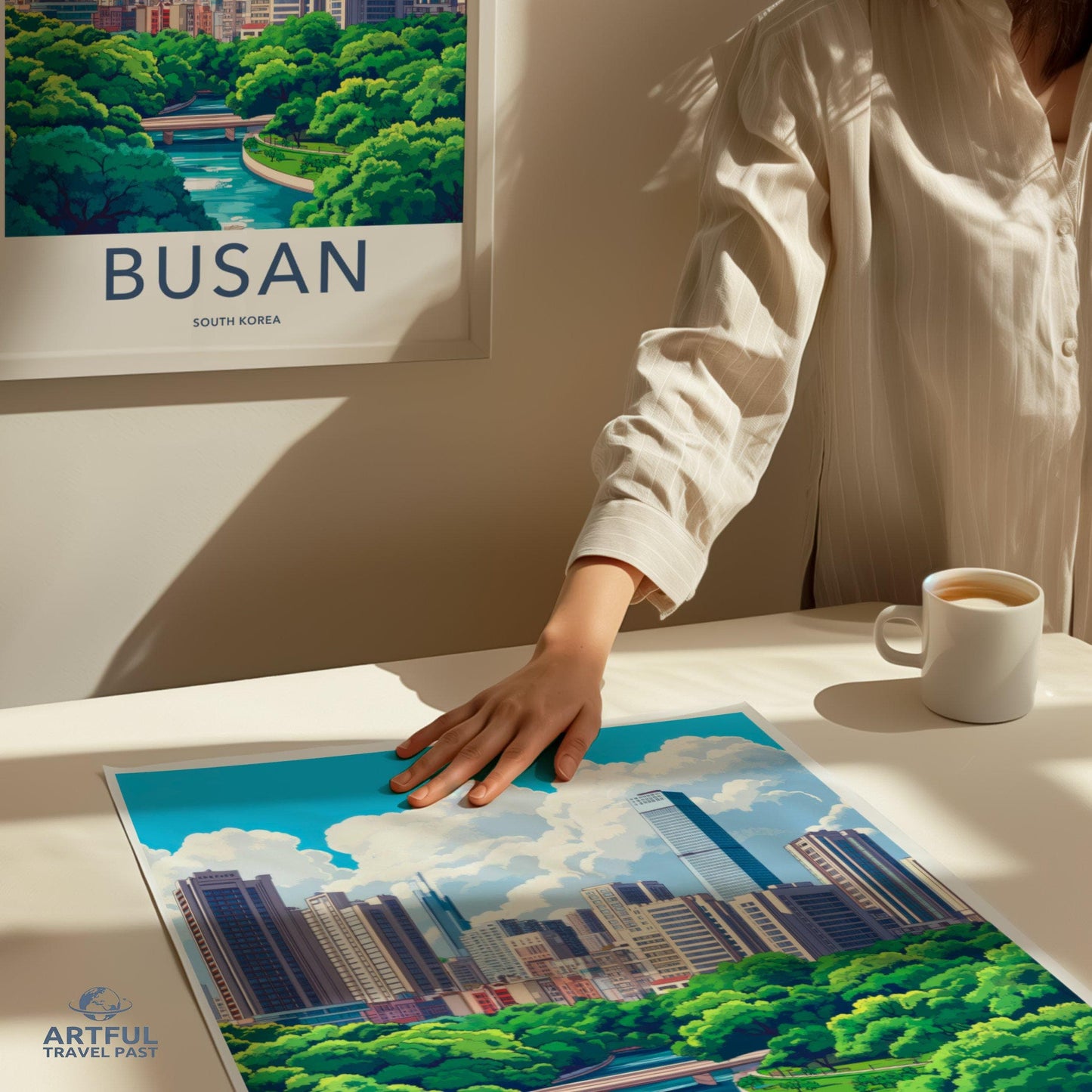 Busan Poster - South Korea Wall Art