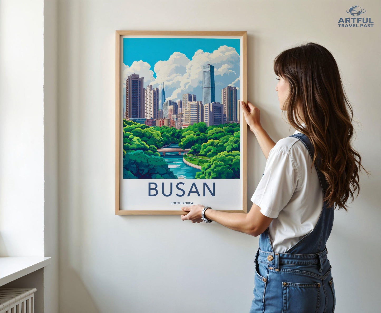 Busan Poster - South Korea Wall Art