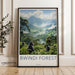 Bwindi Forest Poster - Uganda Wall Art