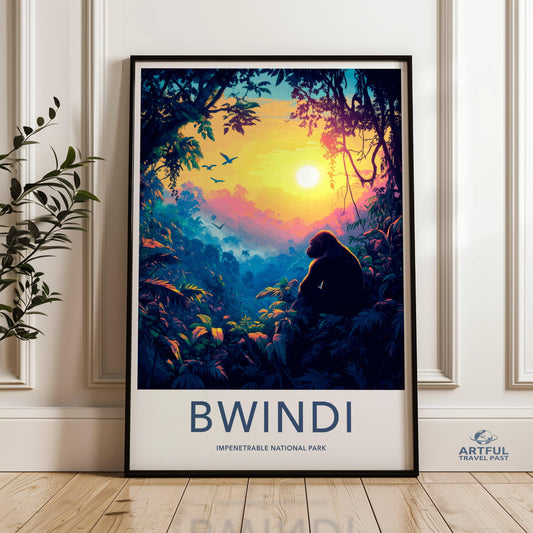 Bwindi National Park Poster
