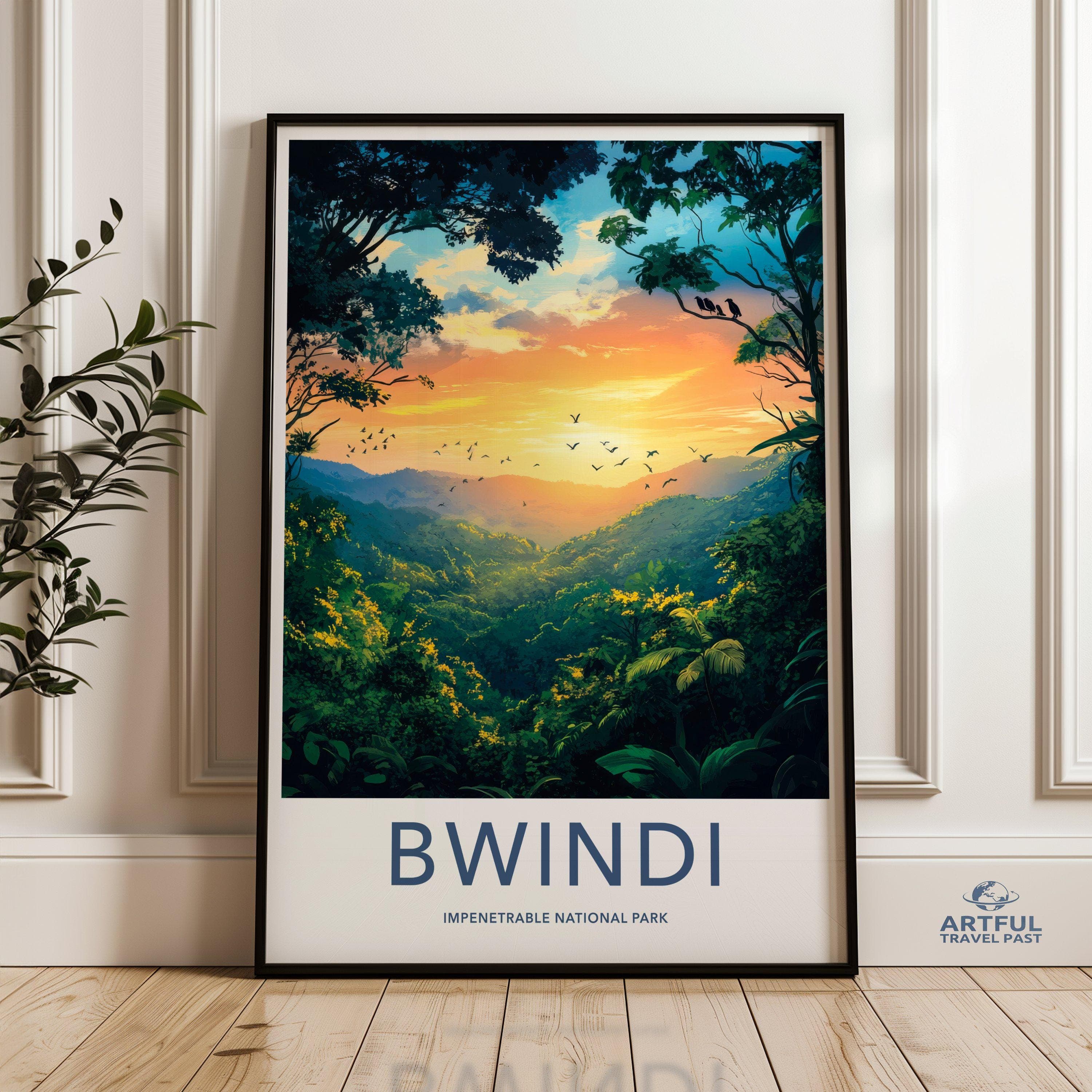 Bwindi National Park Poster