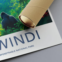 Bwindi National Park Poster Uganda