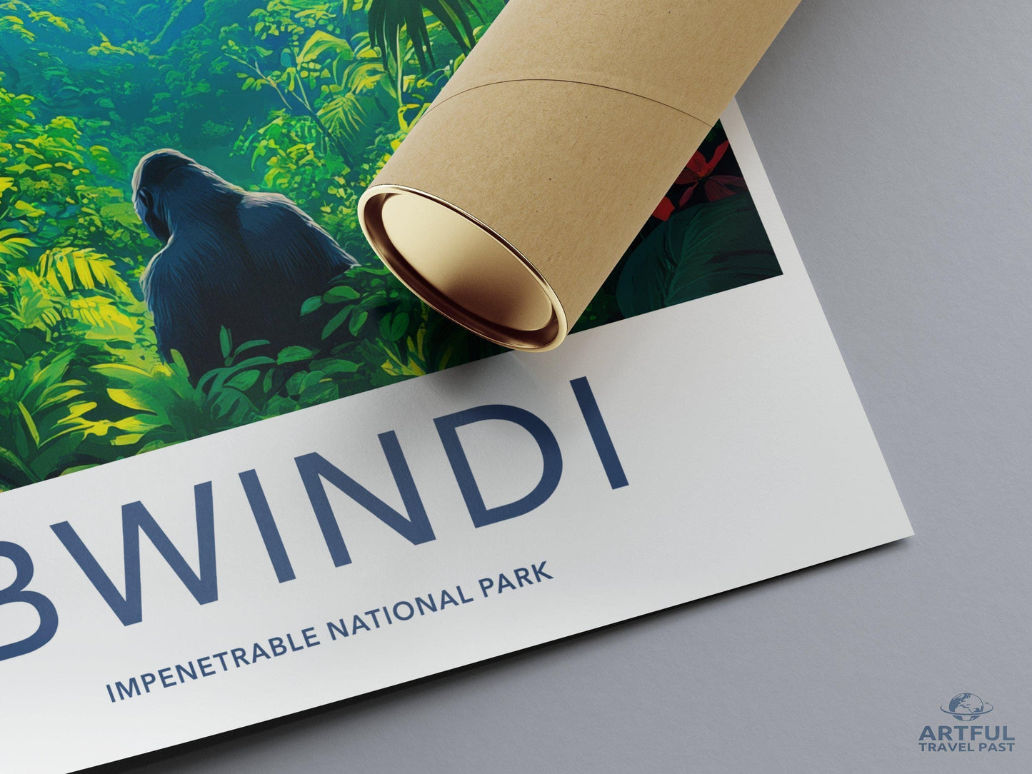 Bwindi National Park Poster Uganda