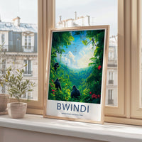Bwindi National Park Poster Uganda