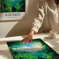 Bwindi National Park Poster Uganda