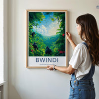 Bwindi National Park Poster Uganda