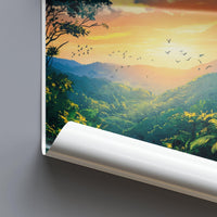 Bwindi National Park Poster | Uganda Wall Art