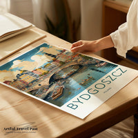 Bydgoszcz Poster | Poland Wall Art | Eastern Europe Decor