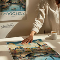 Bydgoszcz Poster | Poland Wall Art | Eastern Europe Decor