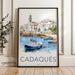 Cadaqués Poster | Spain Wall Art | Europe Decor