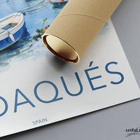 Cadaqués Poster | Spain Wall Art | Europe Decor