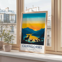 Cairngorms National Park Poster | Scotland Wall Art