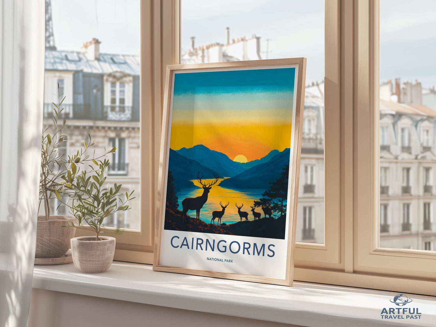 Cairngorms National Park Poster | Scotland Wall Art