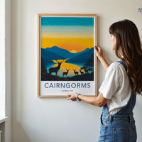 Cairngorms National Park Poster | Scotland Wall Art