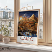 Cairo Poster - Egypt Wall Art