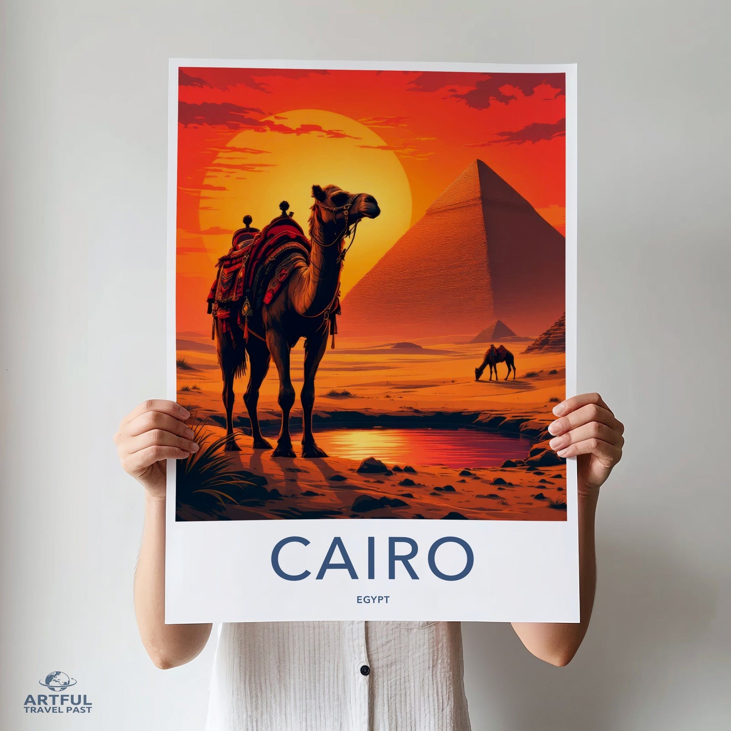 Cairo Poster - Egypt Wall Art