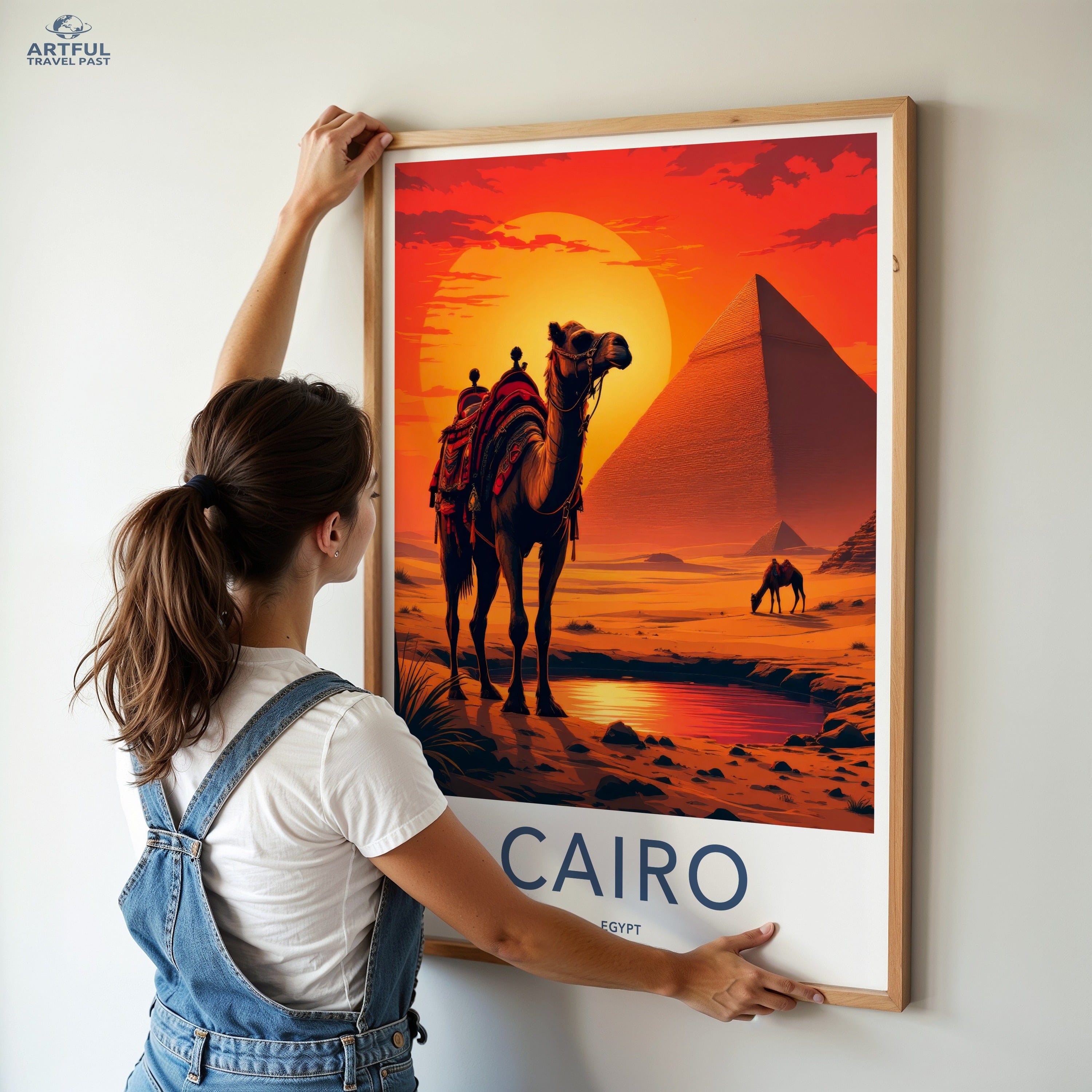 Cairo Poster - Egypt Wall Art