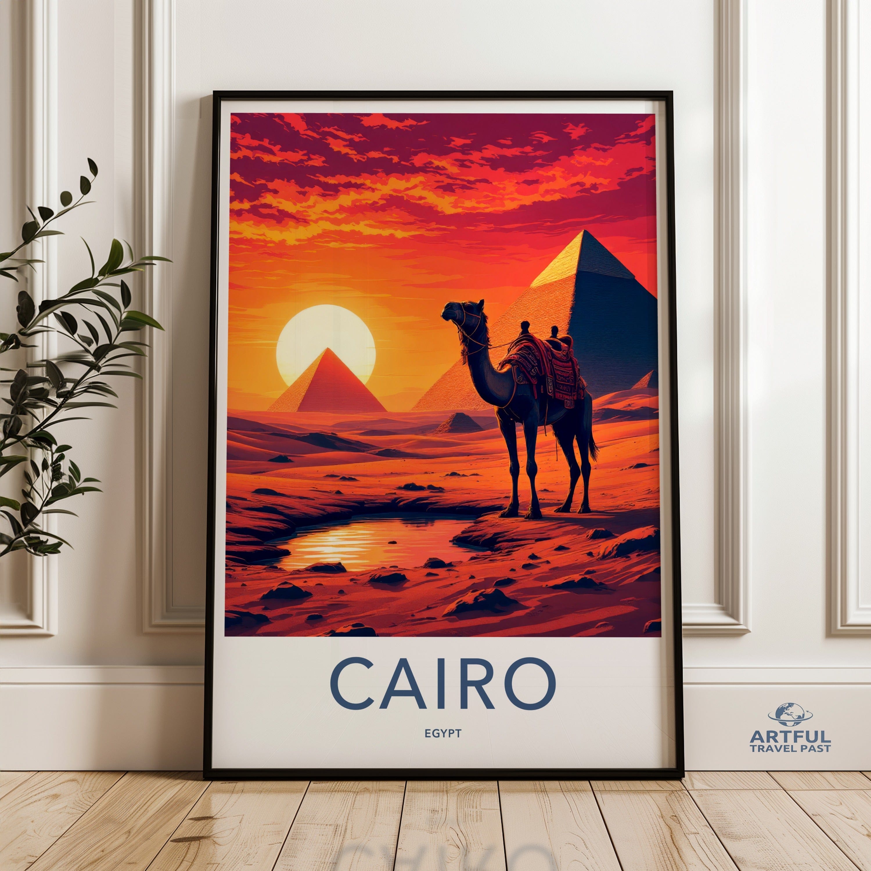 Cairo Poster - Egypt Wall Art