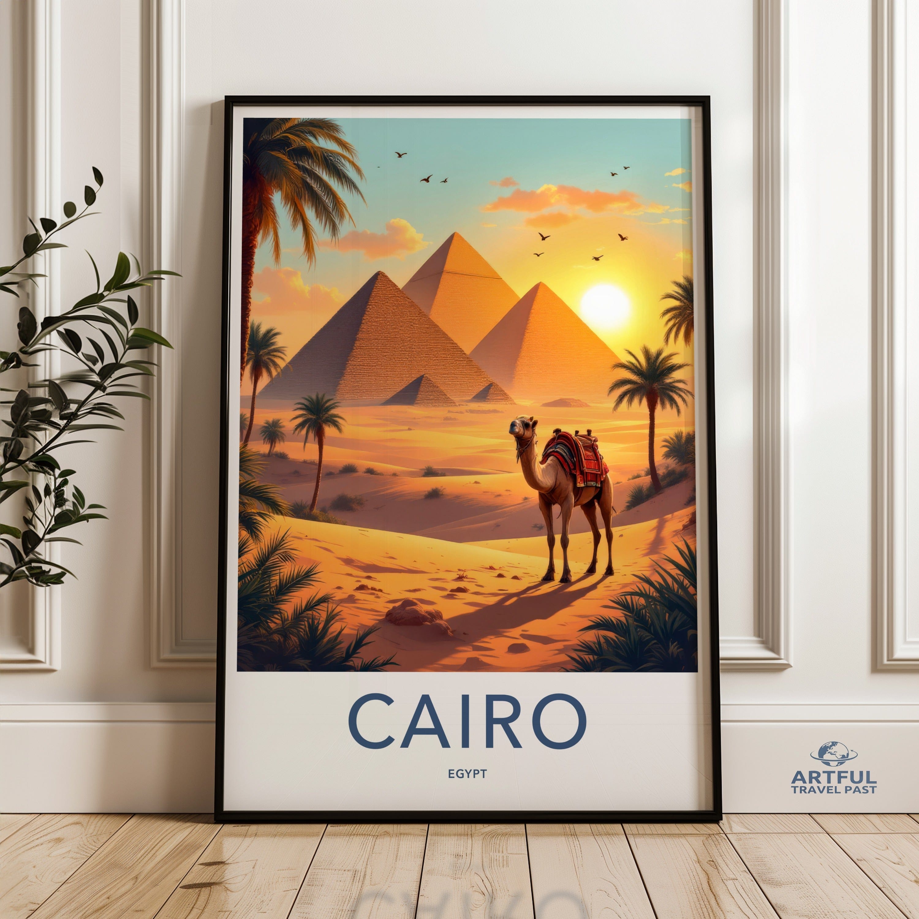 Cairo Poster - Egypt Wall Art