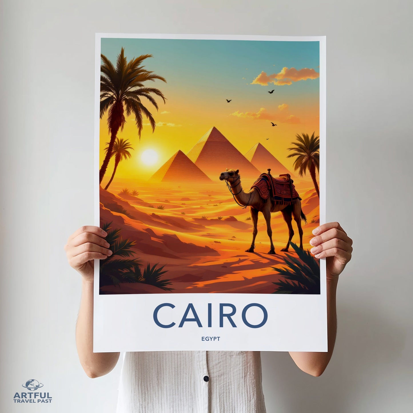 Cairo Poster - Egypt Wall Art
