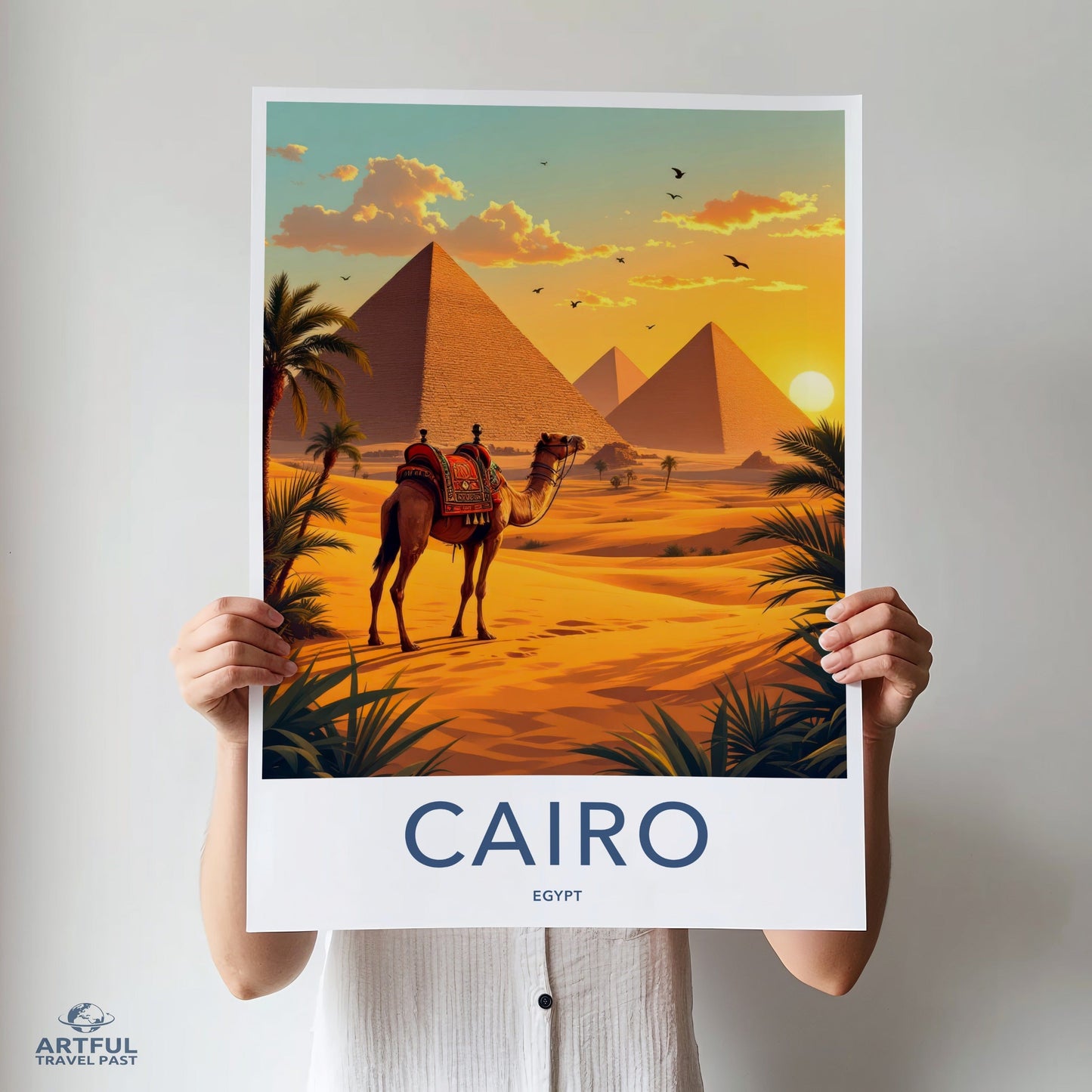 Cairo Poster - Egypt Wall Art
