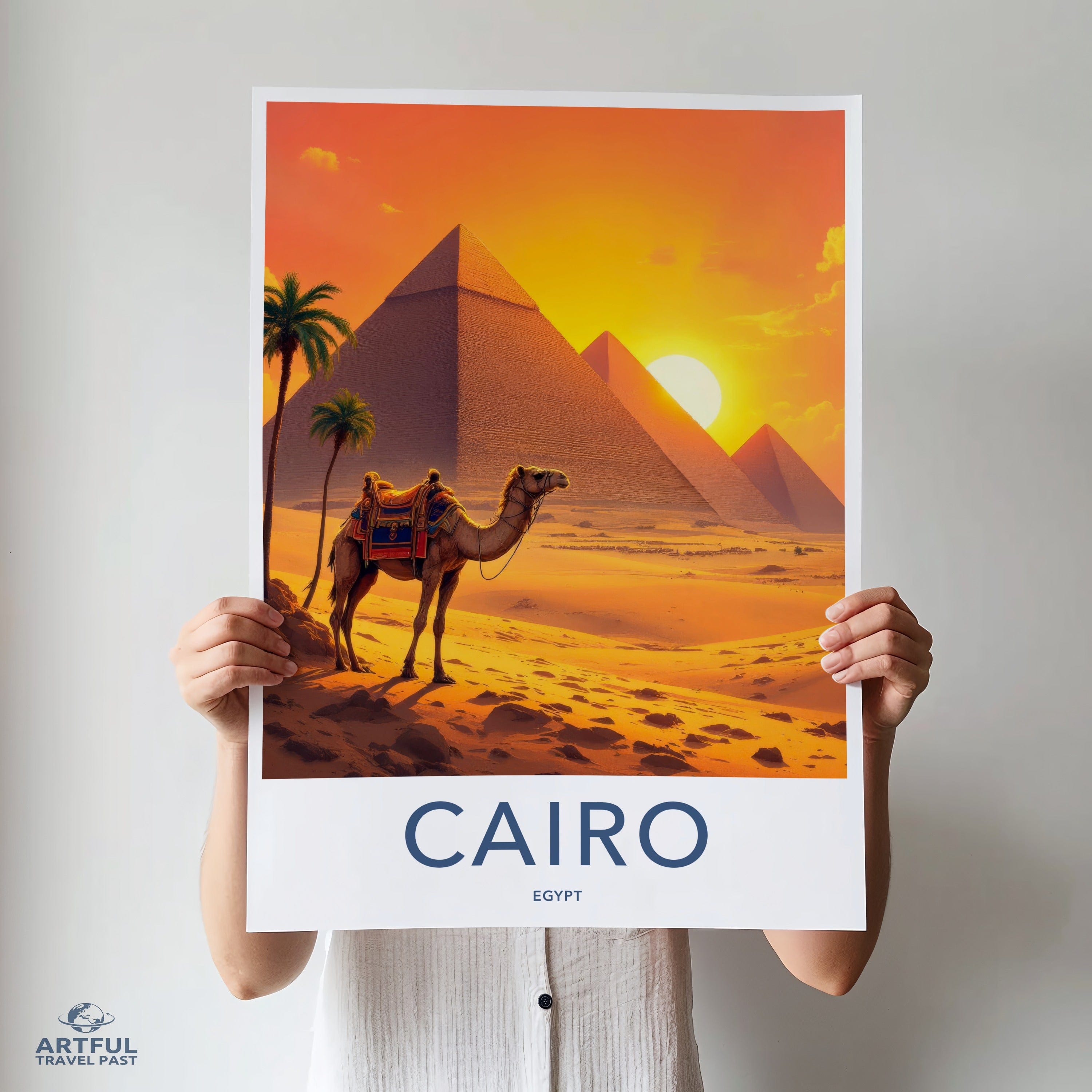 Cairo Poster - Egypt Wall Art