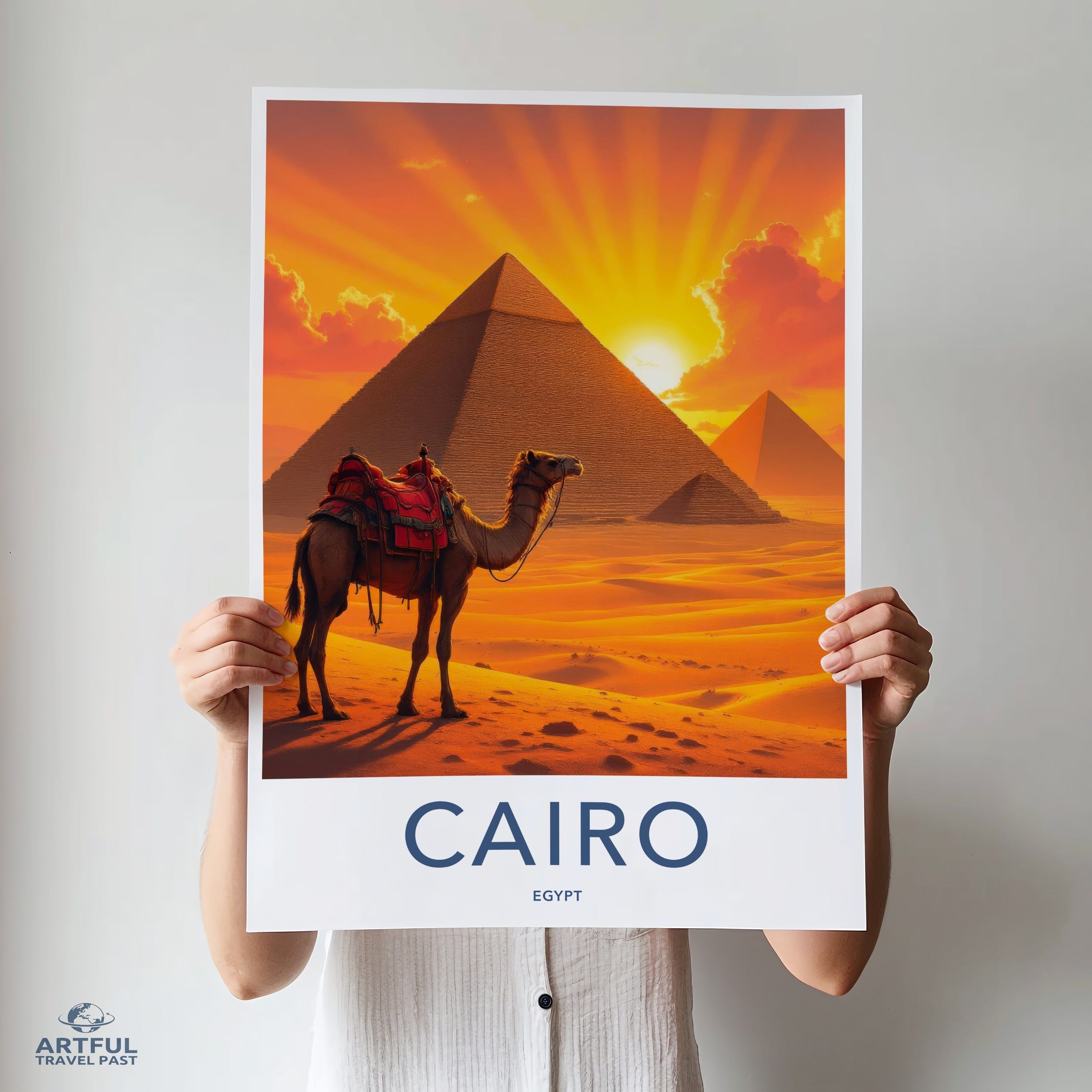 Cairo Poster - Egypt Wall Art