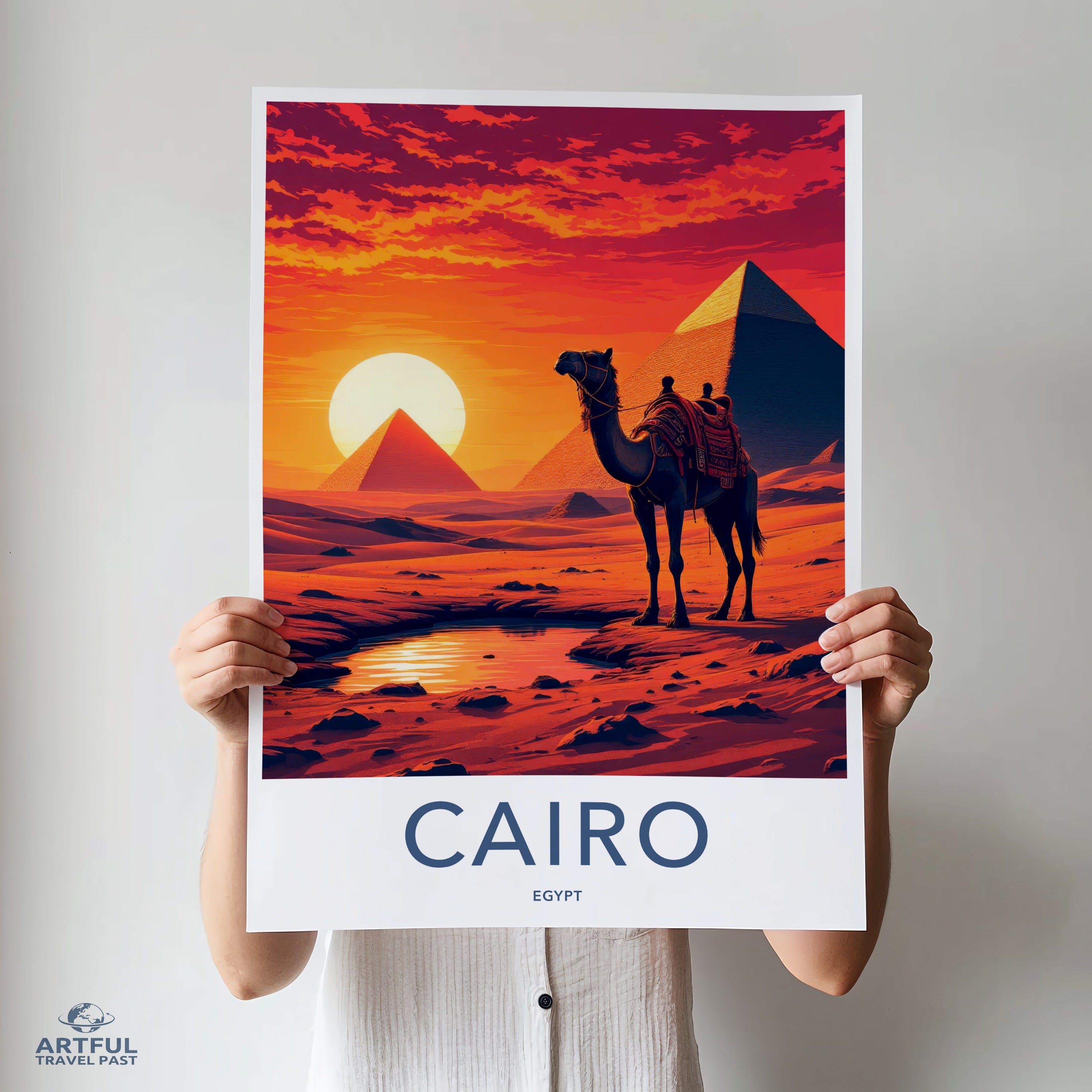 Cairo Poster - Egypt Wall Art
