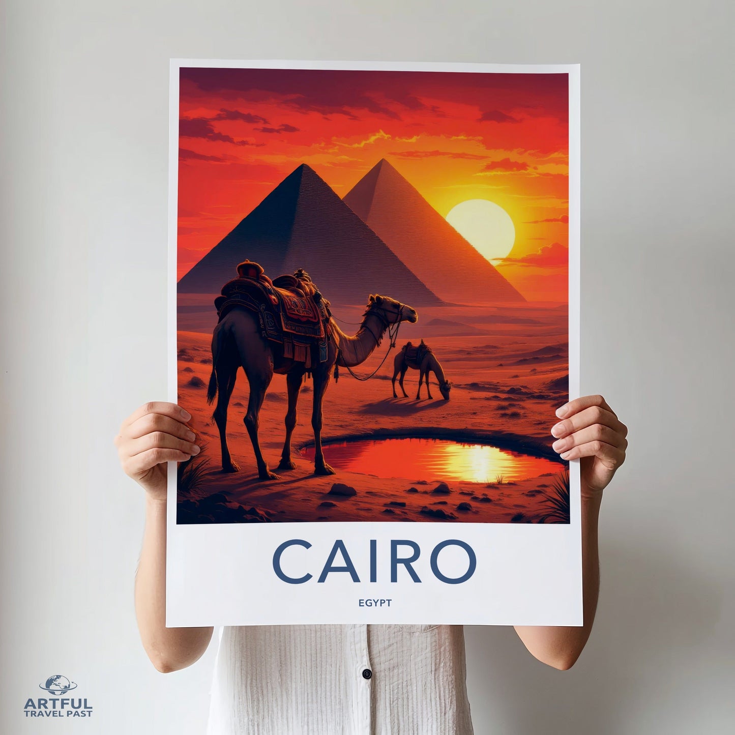 Cairo Poster - Egypt Wall Art