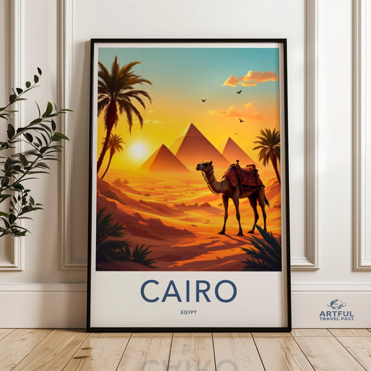 Cairo Poster - Egypt Wall Art