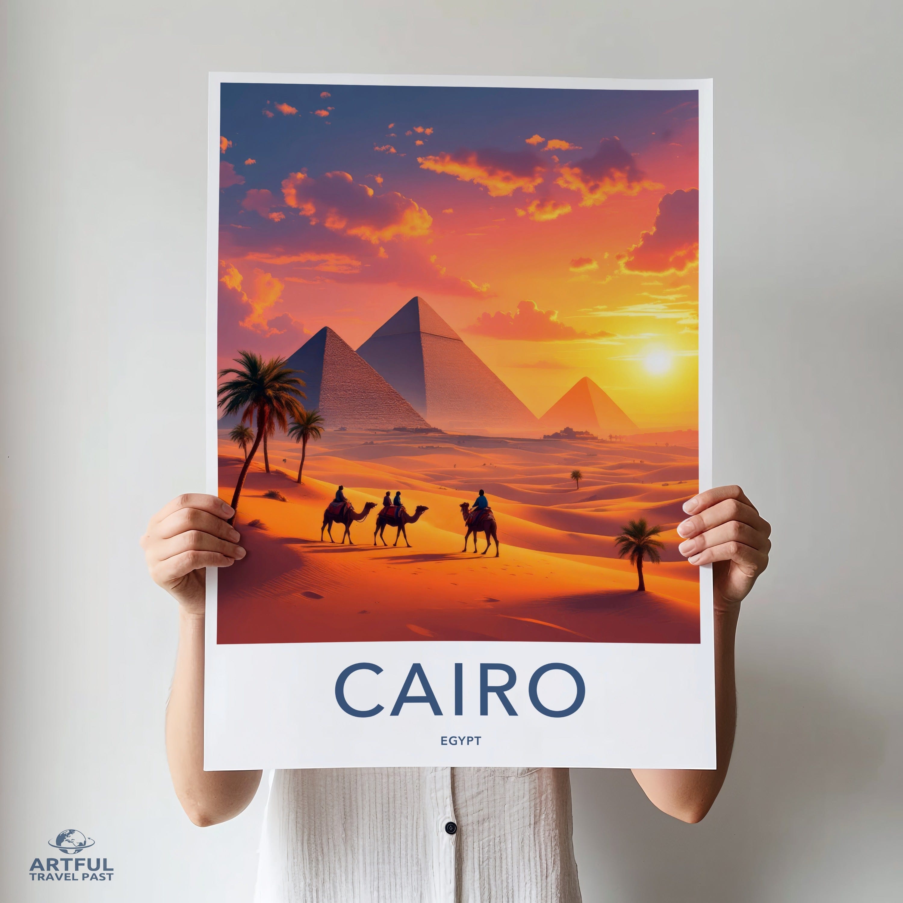 Cairo Poster - Egypt Wall Art
