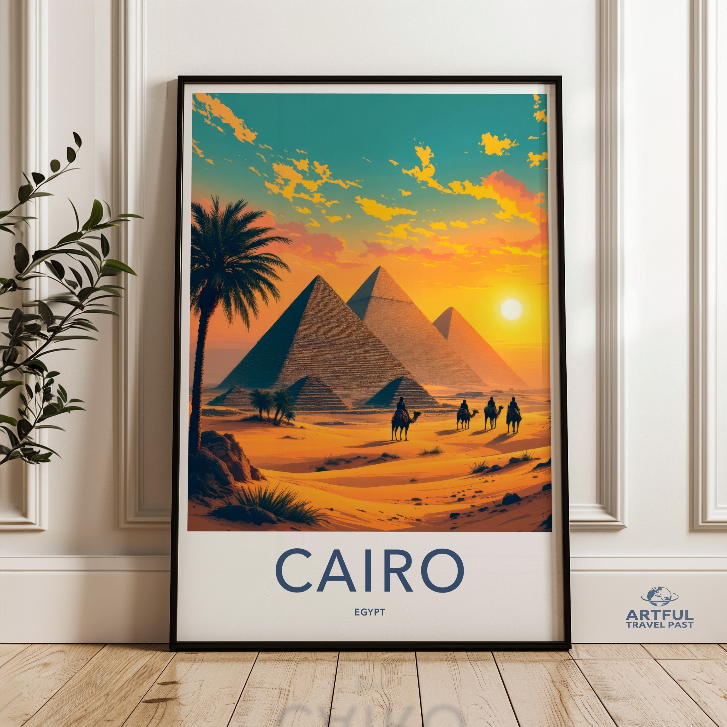 Cairo Poster - Egypt Wall Art