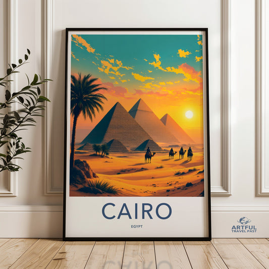 Cairo Poster - Egypt Wall Art