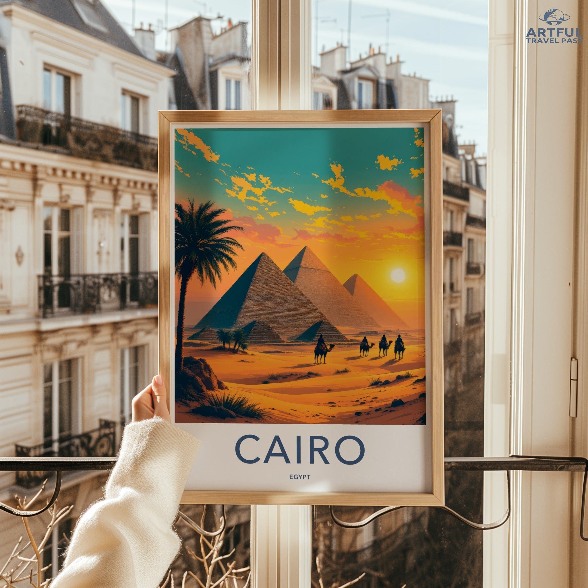Cairo Poster - Egypt Wall Art
