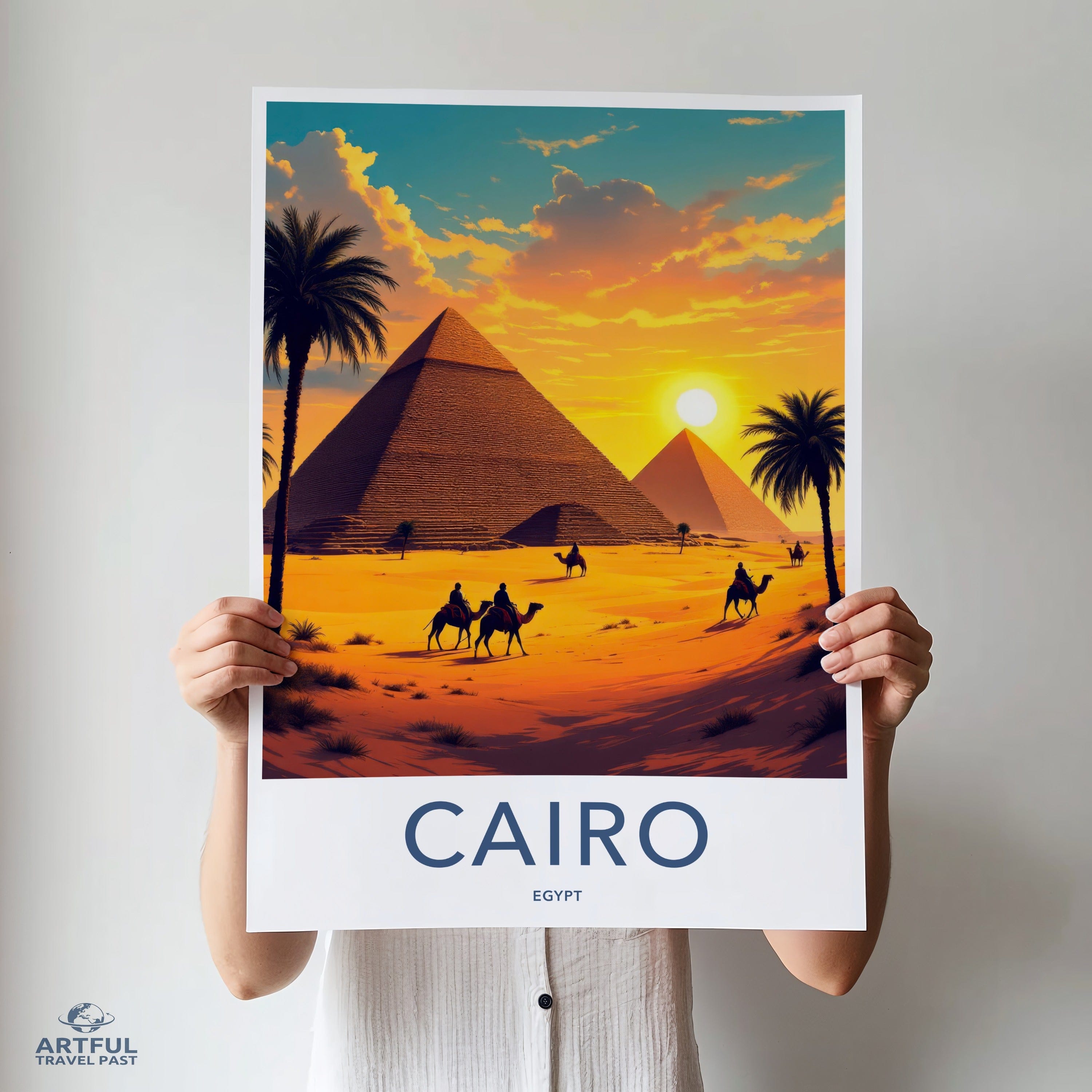 Cairo Poster - Egypt Wall Art