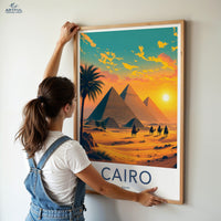 Cairo Poster - Egypt Wall Art