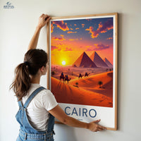 Cairo Poster - Egypt Wall Art