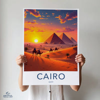 Cairo Poster - Egypt Wall Art