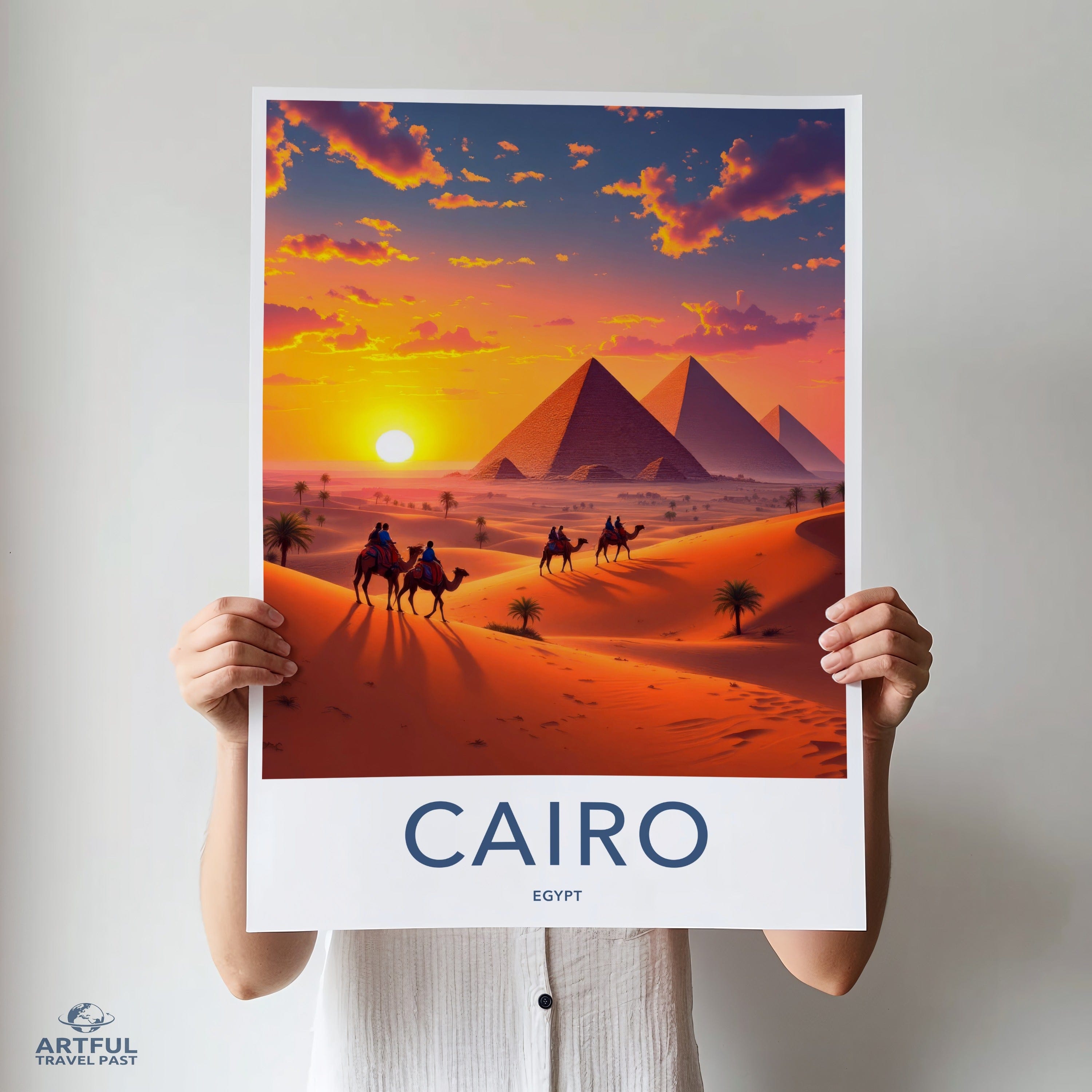Cairo Poster - Egypt Wall Art